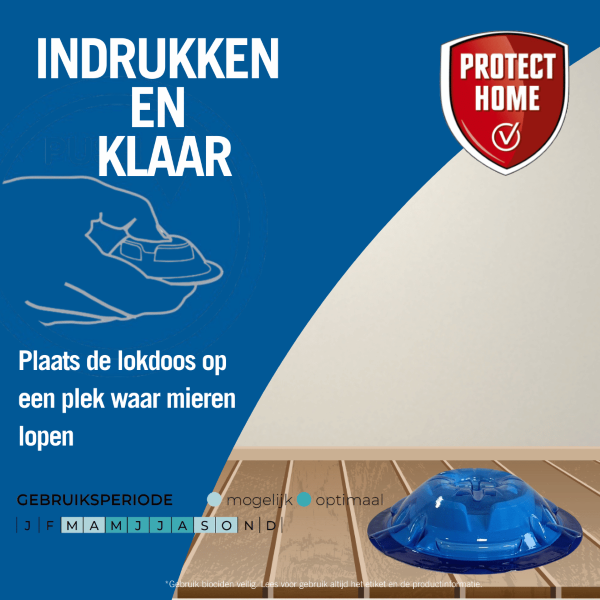 Protect Home Mierenlokdozen Indrukken en klaar
