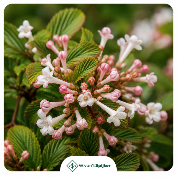 Details Viburnum Farreri 'December Dwarf'